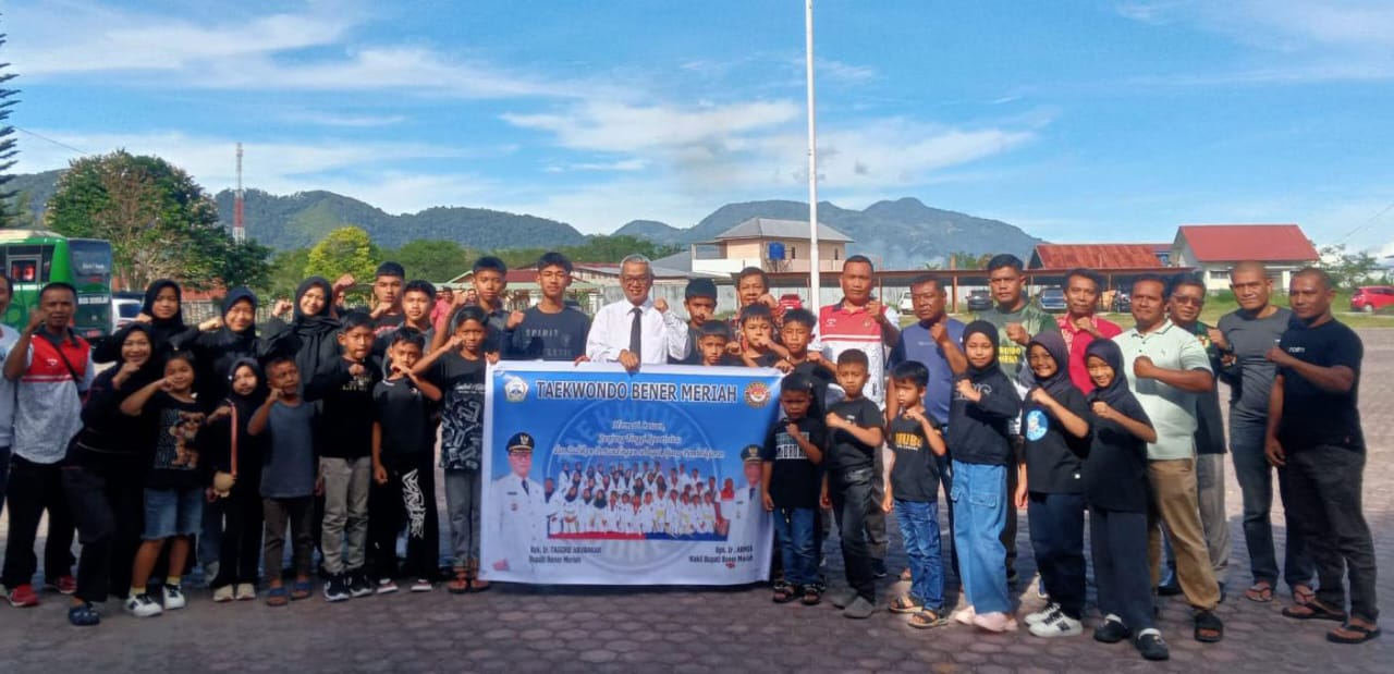 30 Atlet Taekwondo Bener Meriah Siap Berlaga di Kejuaraan Setda Aceh 2025