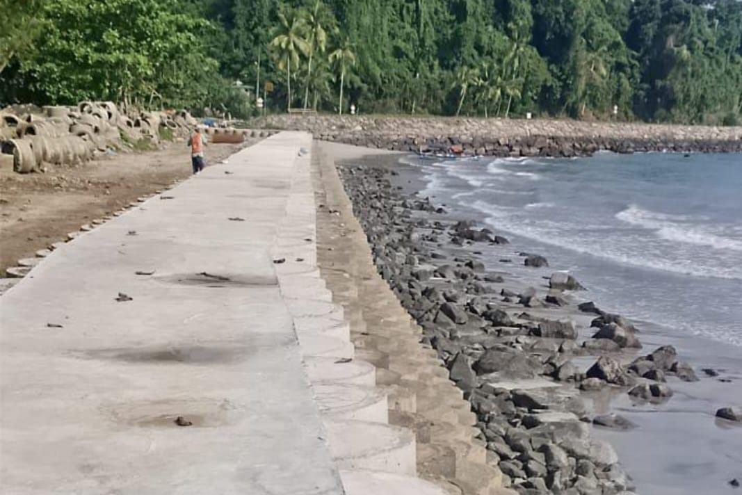 Proyek Pengaman Pantai Senilai Rp 27 M Lampung Selatan, Optimis Rampung Desember 2025