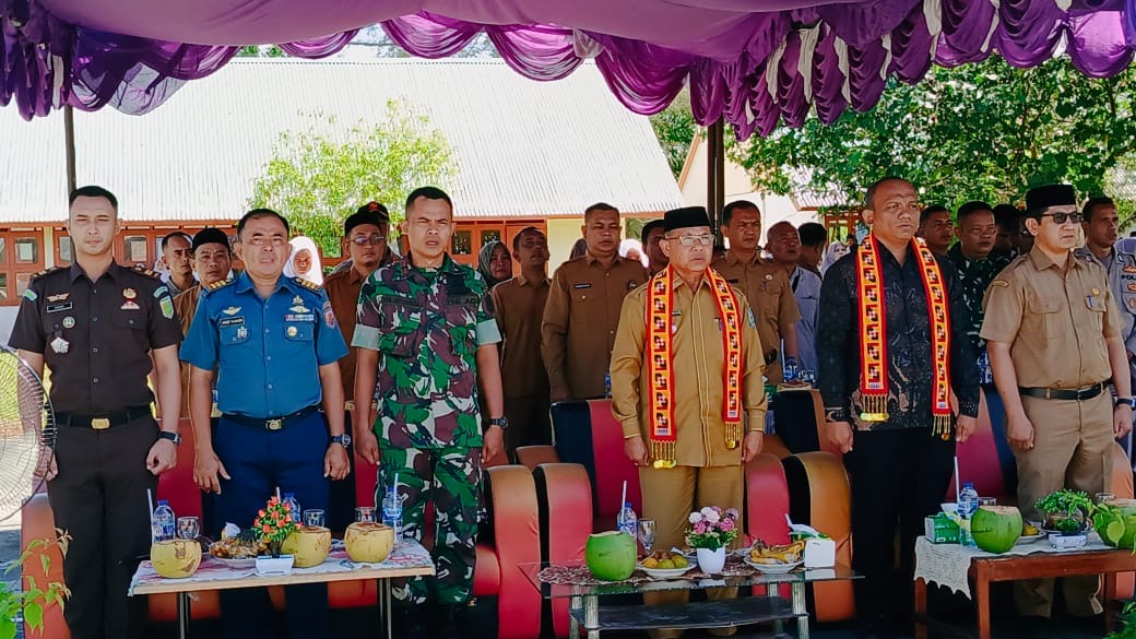 Wakil Bupati Simeulue launching MBG Di Kecamatan Teupah Selatan