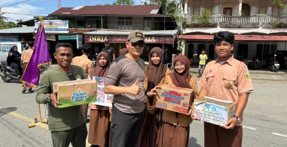 Kroscek Kesiagaan Bencana, Kapolres Aceh Selatan Kunjungi Polsek, Koramil dan Posko