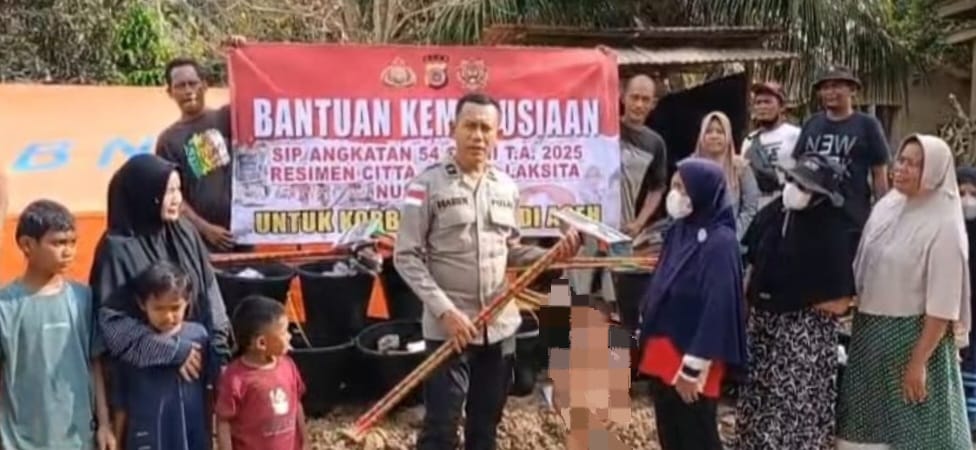 Usai Tempa Pendidikan, Alumni SIP 54.2 Salurkan Bansos Korban Terdampak di Aceh Tamiang