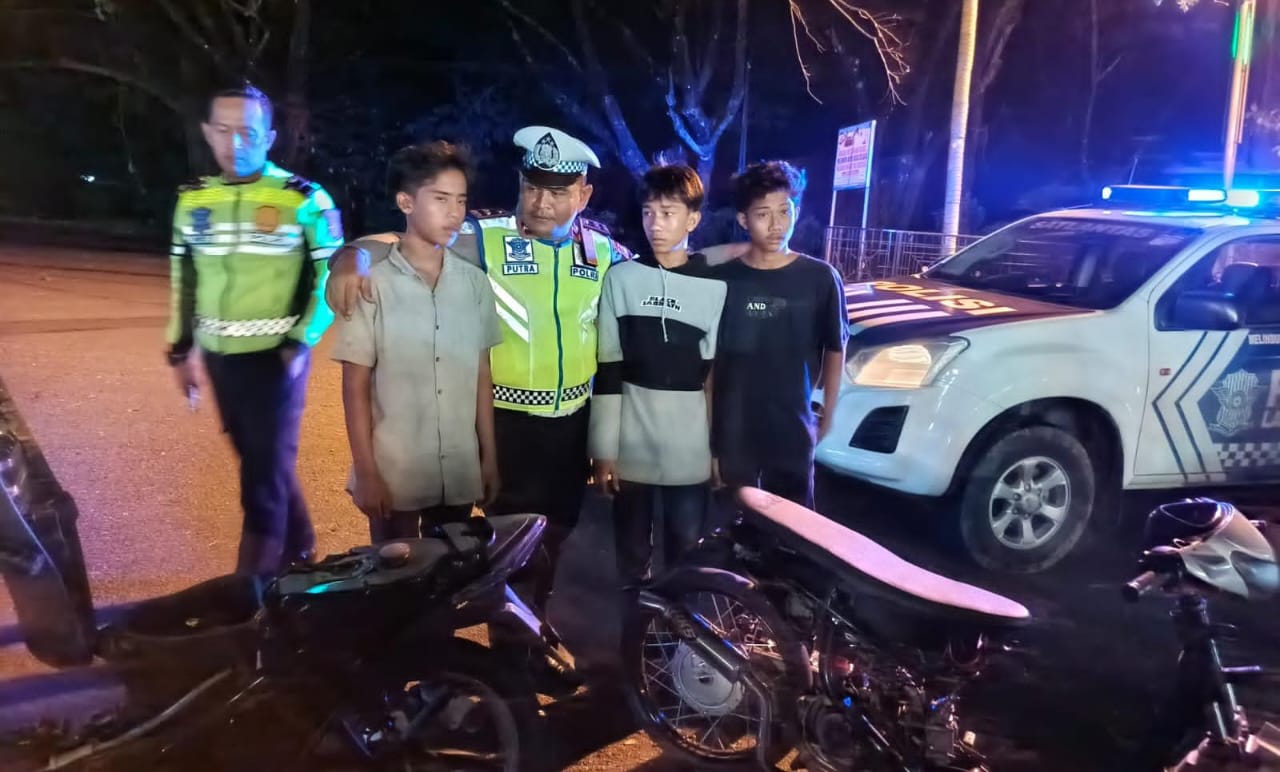 Malam Takbiran Idul Adha, 5 Motor Aksi Balap Liar Disita Polisi Abdya