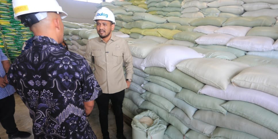 Anggota DPR RI Komisi IV Jamaluddin, Temukan Beras kurang Berkualitas saat Sidak Bulog Meulaboh