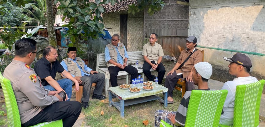 Mantan Napi Satgaswil Densus 88 Lampung Selatan, Terima Bantuan Bedah Rumah dari Baznas Lampung