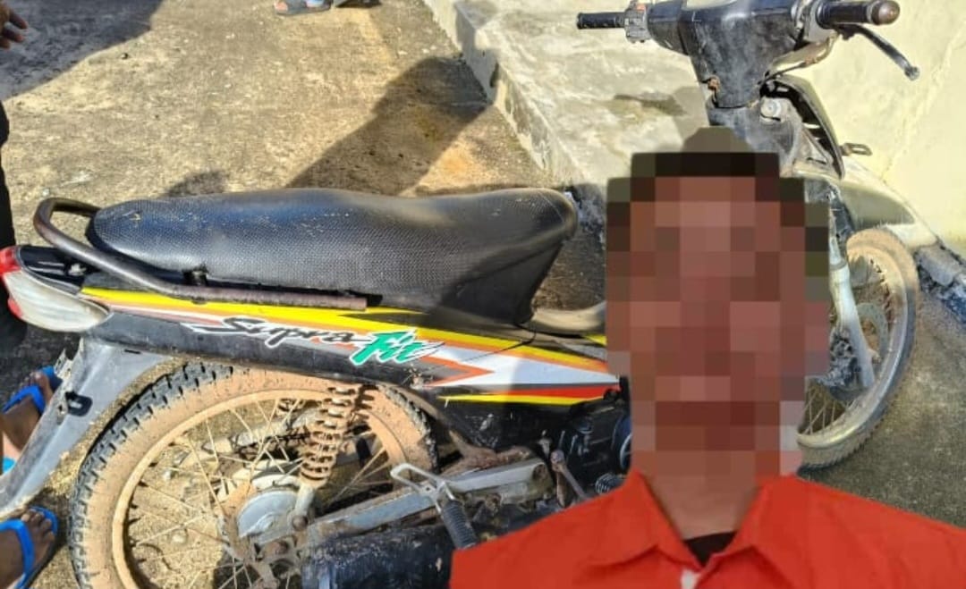 Gasak Motor Nelayan di Sidomulyo, Residivis Kembali Masuk Bui di Lampung Selatan