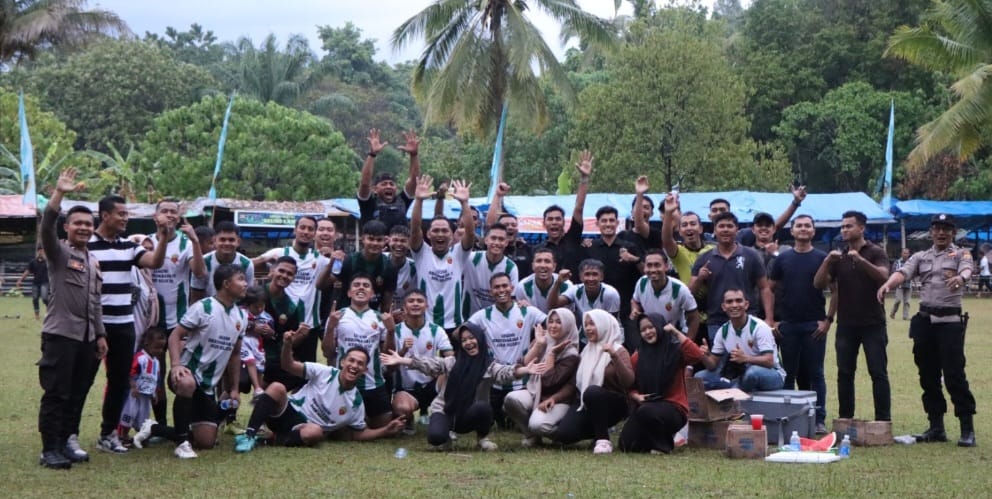Bhayangkara FC Polres Aceh Selatan Lolos 8 Besar Piala Bos Yong Cup-I 2025, Setelah Menumbangkan Pasukan Samurai