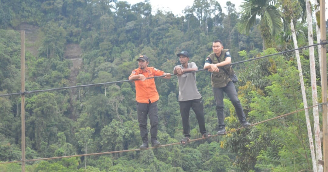 BPBD Aceh Barat tinjau pemulihan Gampong Sikundo, akses Kendaraan terbuka, Pendidikan Siswa masih terhambat