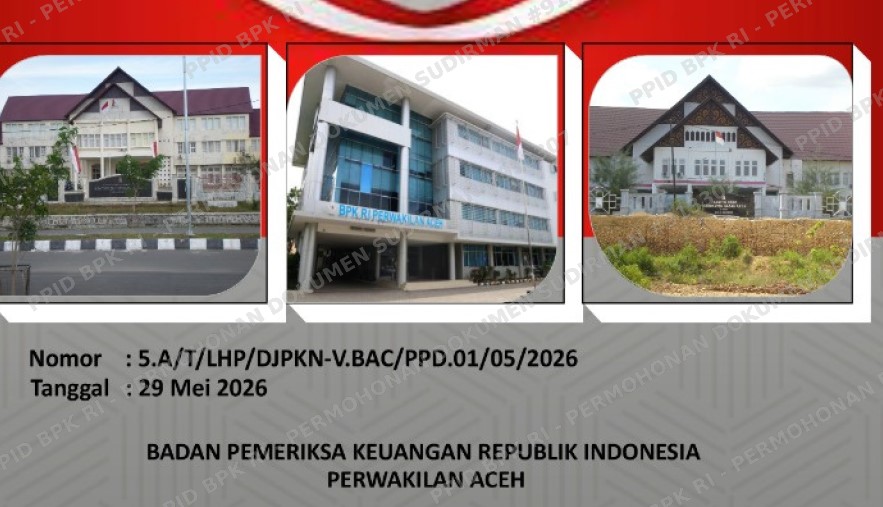 3 SKPK Nagan Raya Belum Hapus 14 BMD Rusak Akibat  Bencana senilai Rp.7,7 M