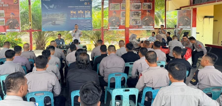 Program E-mas Buka Jalan Menuju Tanah Suci, BSI Hadir di Mako Brimob Batalyon C Pelopor Nagan Raya