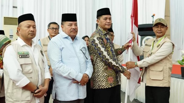 Bupati H Mirwan MS Lepas 387 JCH Kloter 09 asal 3 Kabupaten, Jamaah Haji Aceh tunjukkan akhlakul karimah di Tanah Suci