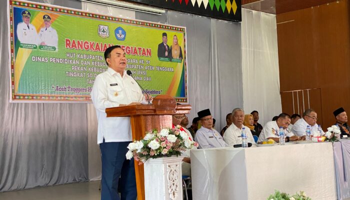 Bupati Aceh Tenggara: Budaya Warisan Berharga Memperkuat Identitas dan Persatuan Bangsa