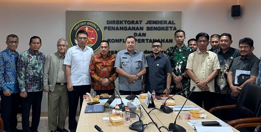 Percepat Pelepasan Lahan bekas HGU PT USJ, Bupati TRK temui Dirjen Kementerian ATR/BPN