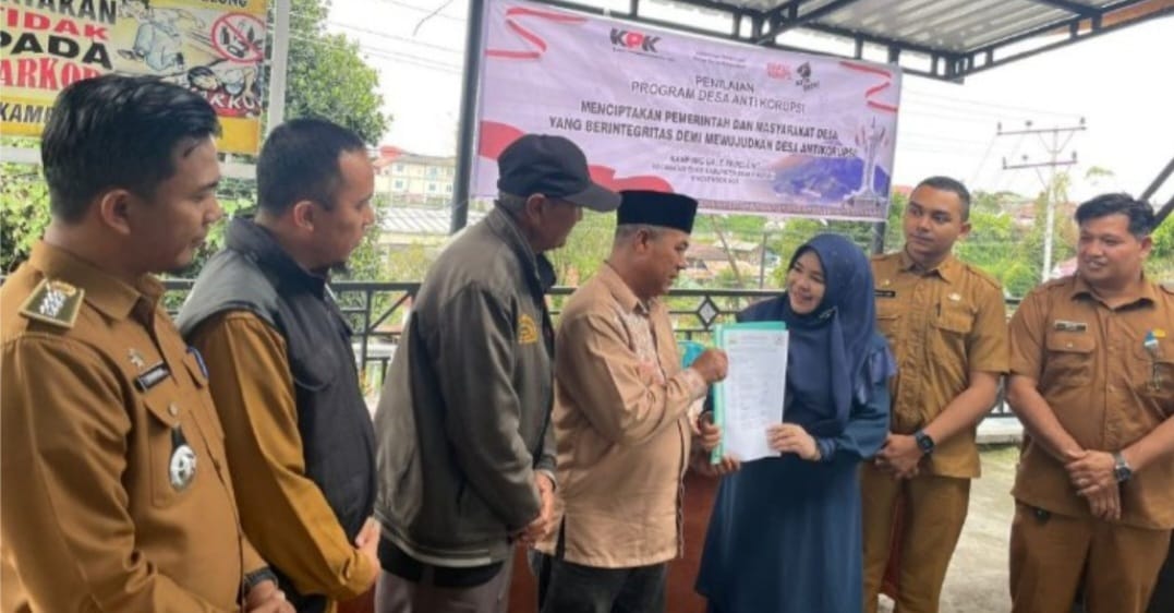 Kampung Bale Redelong Bener Meriah Capai Nilai 90, Desa Percontohan Anti Korupsi oleh KPK RI