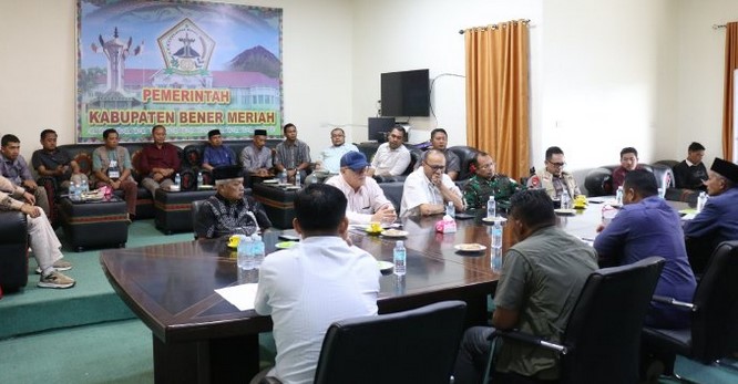 Kementerian PKP RI ke Aceh, Bahas  percepatan Pembangunan Huntap korban bencana banjir di Bener Meriah