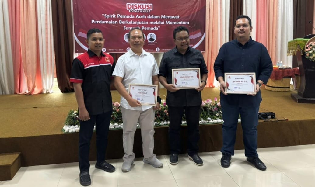 20 Tahun Merawat Perdamaian Aceh, Kepemudaan Aceh Besar Gelar Diskusi Interatif