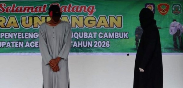 Kejari Aceh Barat gelar Eksekusi, 2 Pelaku Zina masing-masing dicambuk 100 kali