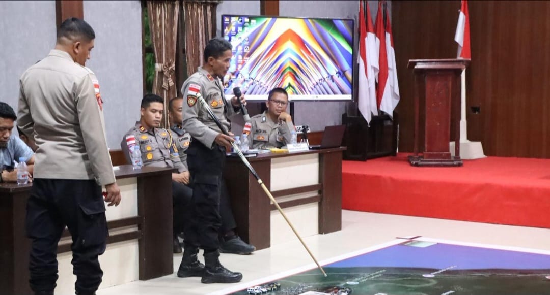 Polres Aceh Singkil Matangkan Skenario Pengamanan melalui TFG
