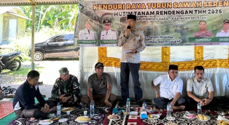 Kenduri Blang Raya, Bupati Dorong Ketahanan Pangan, Wujudkan Petani Makmur Sejahtera