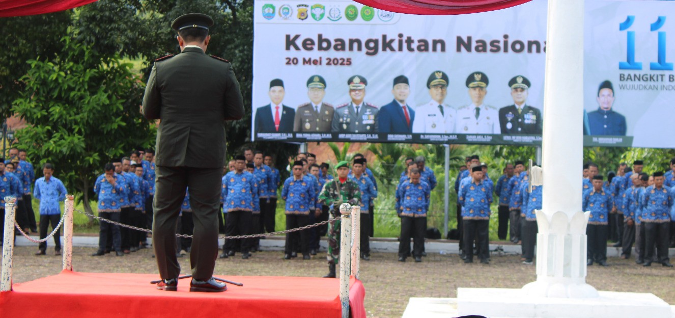 Dandim 0110 Abdya Pimpin Apel Harkitnas ke 117 Tahun 2025