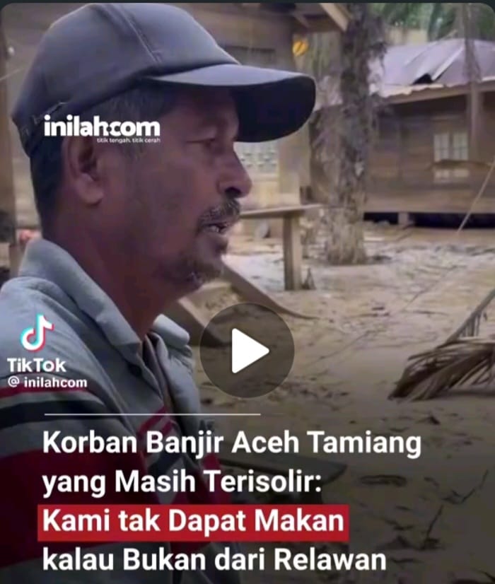 Suara Korban Terdampak Bencana Memelas dan Menangis,