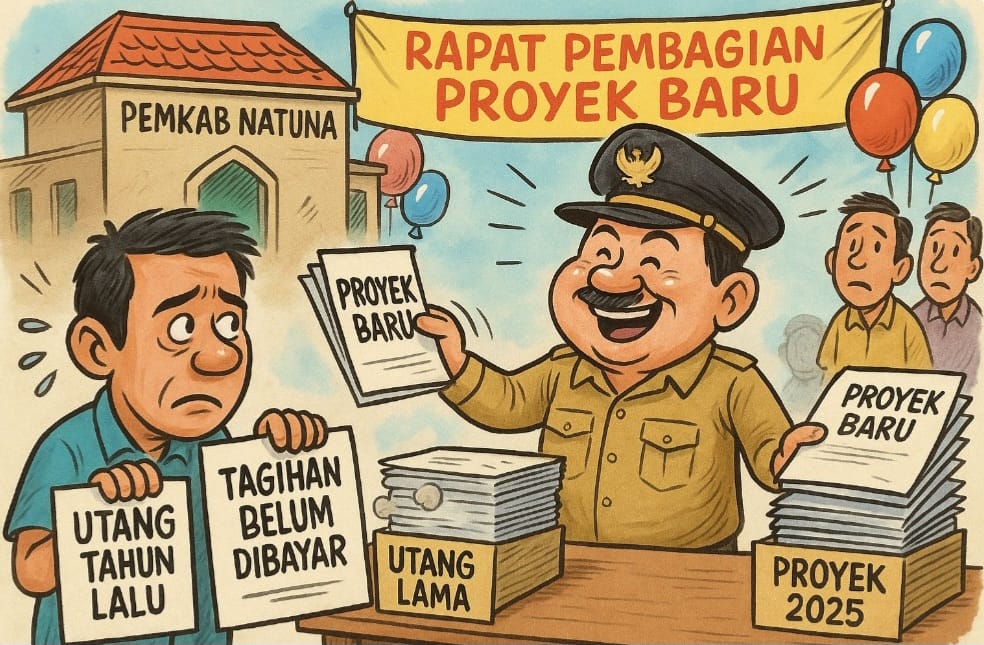 Anggaran Proyek 2024 Belum Dibayar, Kontraktor Beraudiensi Ke DPRK Bener Meriah