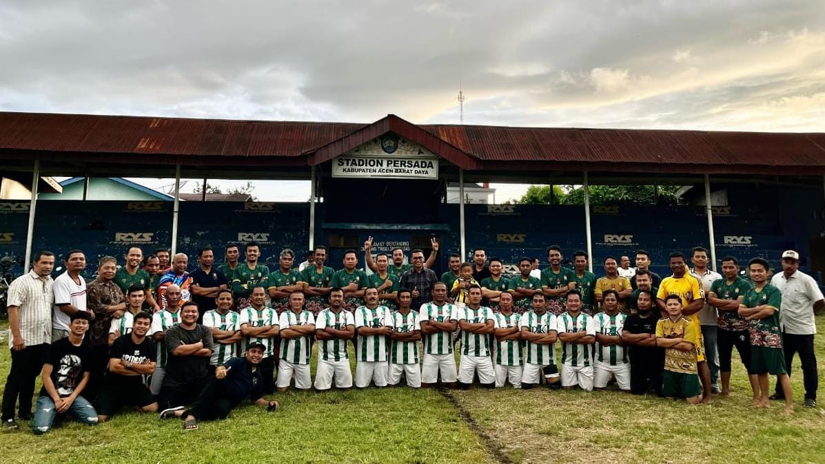 Laga Veteran Bom-H di Persada Berlangsung Sengit dan Berakhir 3-3