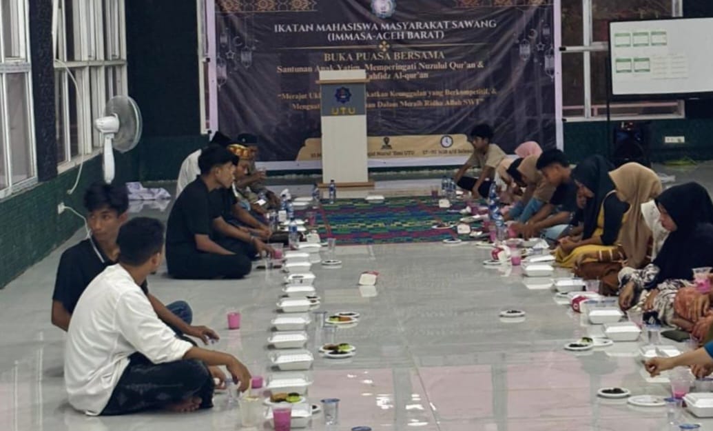 Pupuk Kebersamaan Sawang, IMMASA Aceh Barat, Gelar lomba Tahfidz Al-Qur'an dan Santuni Anak Yatim