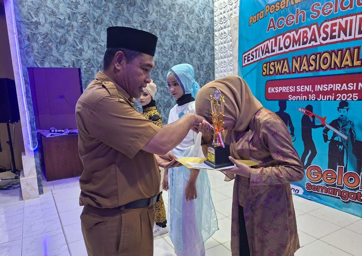 Ini Nama-nama Sang Juara O2SN dan FLS3N 2025 Jenjang SMP di lingkungan Disdikbud Aceh Selatan
