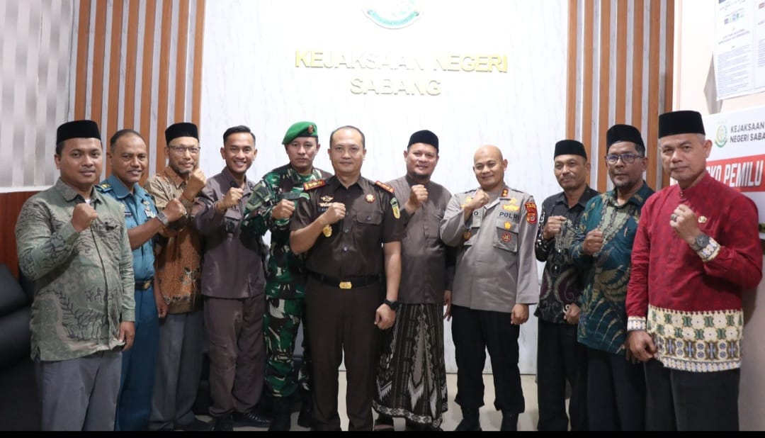 Kajari Sabang Perketat Pengawasan Aliran Kepercayaan dan Keagamaan Bersama Lintas Sektor