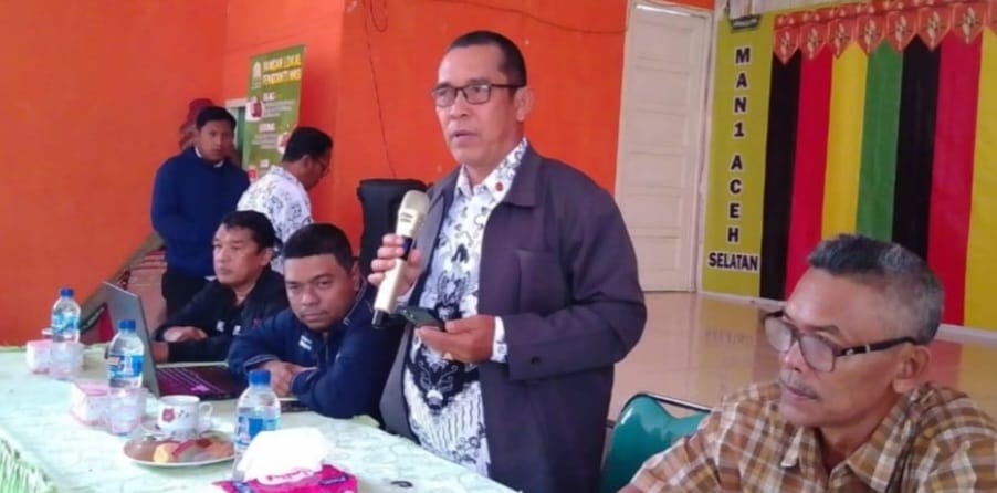 Siswa-siswi dan Guru MAN I Tapaktuan Mengikuti Workshop Jurnalis Dasar Kurikulum Cinta