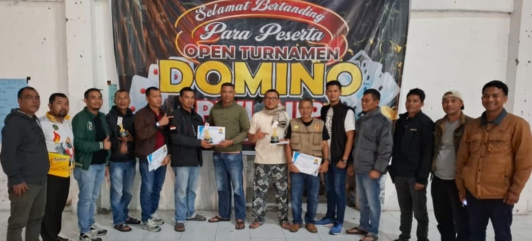 Adu Balak!! KONI Tumbang di Final, Polsek Bukit Juara Pertama Domino Cup PWI Bener Meriah 2026