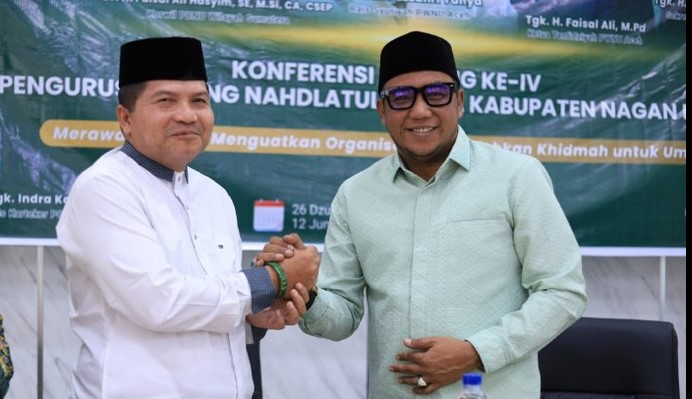 Buka Konfercab IV PCNU Nagan Raya, Wabup Raja Sayang Dorong Sinergi Ulama dan Pemerintah Membangun