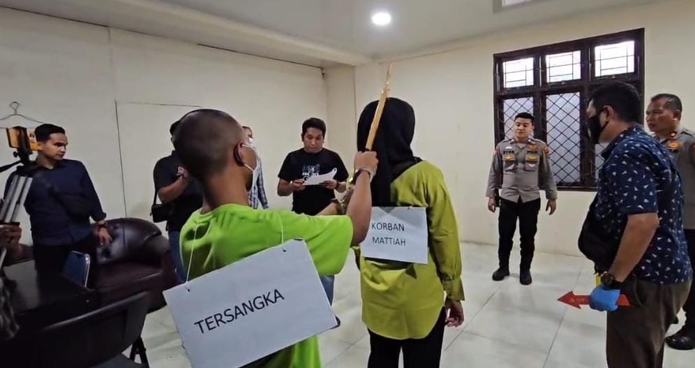 Luar Biasa Sadisnya, 17 Adegan Prarekonstruksi Pembunuhan 5 warga Aceh Tenggara Tewas dibacok Diperagakan