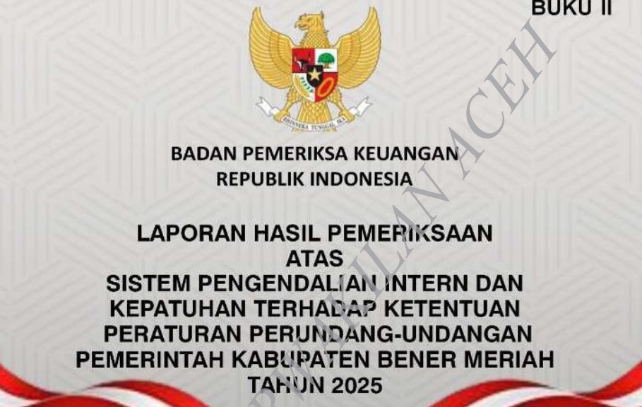 5 SKPK  di Bener Meriah  Terlambat Selesai Pekerjaan 8 Paket, Denda Belum disetor Rp.219 Juta