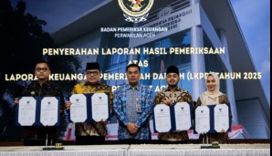 BPK RI Perwakilan Aceh Serahkan LHP atas LKPD 2025 kepada 12 Kabupaten/Kota, diberi Waktu 60 hari