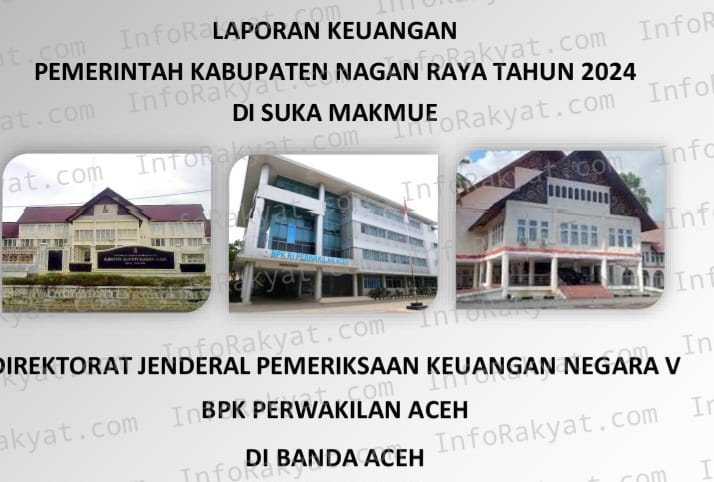 BPK RI Ungkap, 28 Unit Laptop Setdakab Nagan Raya Rp.752 juta Tidak Diketahui Rimbanya