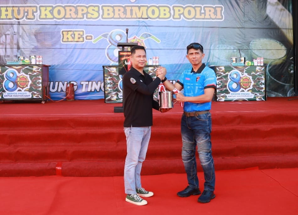 Menghela Minat Penggemar, Lomba Kupi Sareng HUT ke-80 Brimob Aceh Menggema