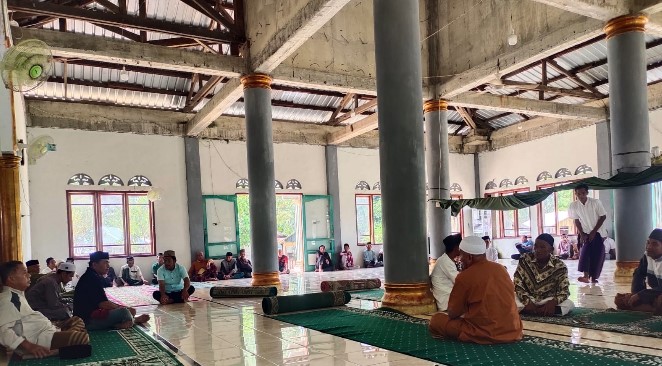 Pembangunan Masjid At-Taqwa Desa Inor Simeulue Butuh Perhatian Pemerintah dan para Dermawan