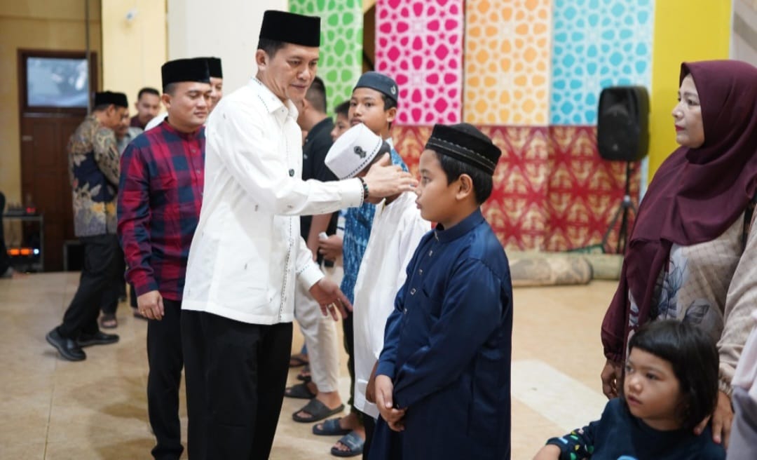 Bupati Aceh Selatan Santuni Anak Yatim Berbareng Buka Bersama, Ajak Perkokoh Kebersamaan