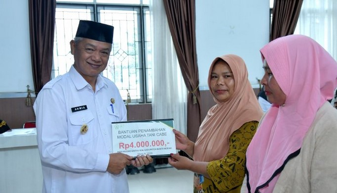 Bangkitkan ekonomi produktif, Warga Kurang Mampu di Bener Meriah dikucur bantuan Modal Usaha