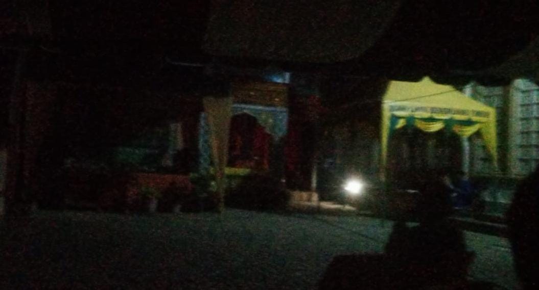 Kondisi MTQ Tapaktuan Gelap Gulita, Listrik Padam karena Pohon Tumbang Menimpa Jaringan