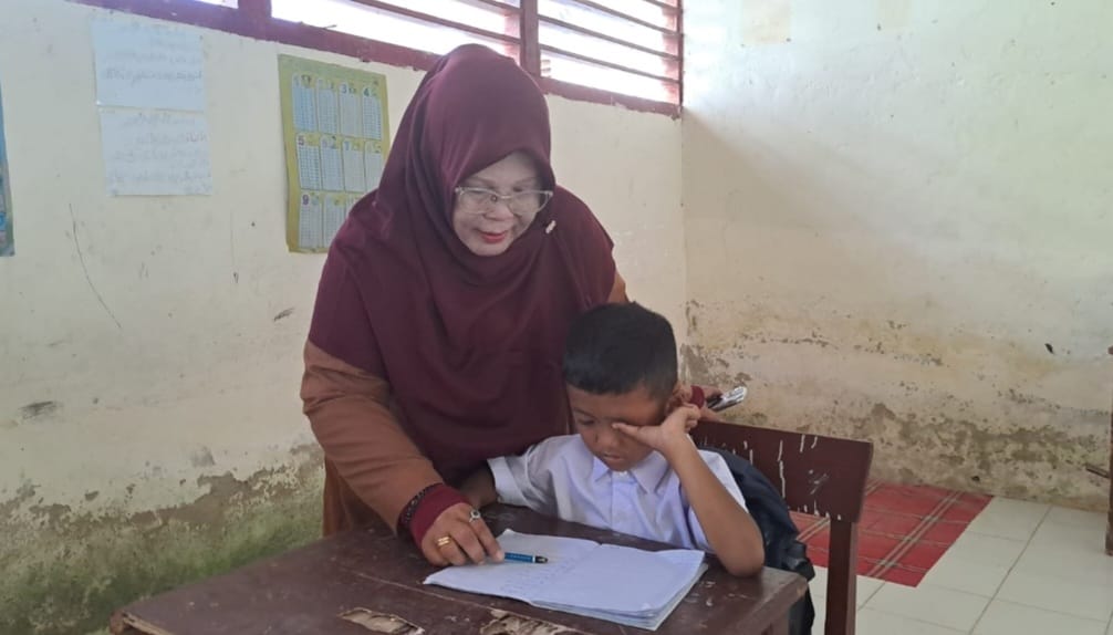 Sampaikan Pesan ke Presiden, Murid SDN Panton Luas Tapaktuan, Belum Nikmati Program MBG