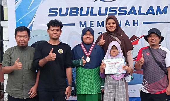 Keren! Siswi SD IT Fitrah Mandiri Aceh Singkil Raih Juara 2 Lomba Panahan Subulussalam