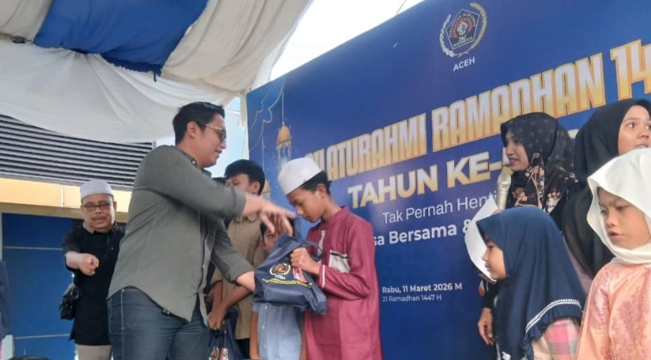 Berkah Ramadhan, Penggalangan Dana Santunan Anak Yatim PWI Aceh Capai Rp 37 Juta plus Paket Donatur
