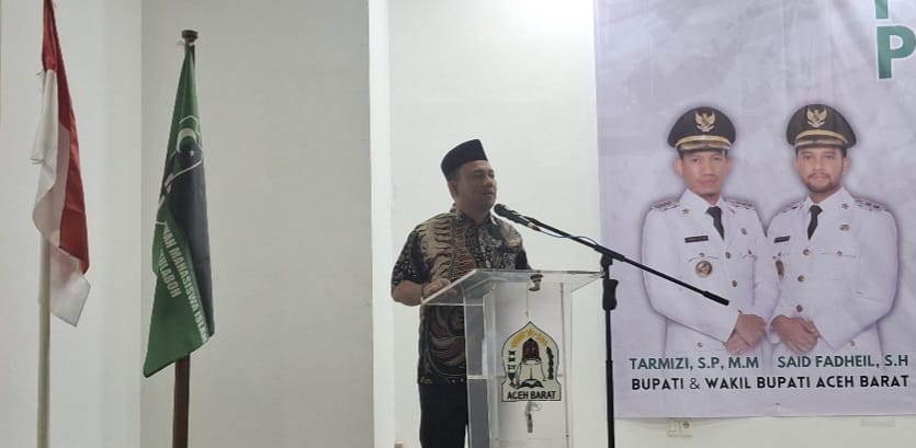 Dr. Said Syahrul Rahmad: Tegaskan 5 Kualitas Insan Cita Pada Pelantikan HMI Cabang Meulaboh