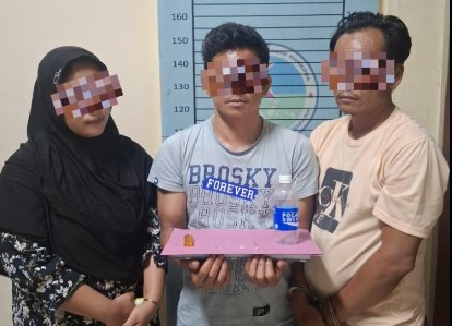 Cewek bersama 2 Cowok, Terduga Pecandu Narkoba di Aceh Tenggara ditangkap Polisi