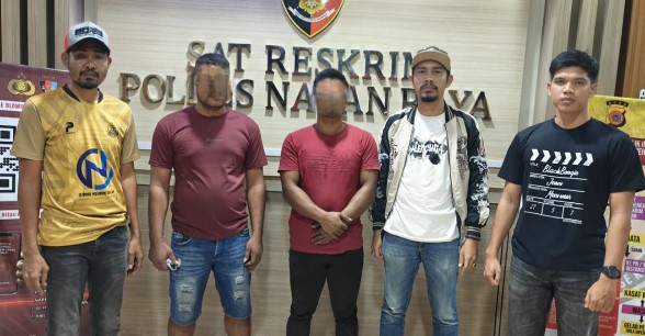 2 Pria asal Pidie dan Pidie Jaya Diringkus Polres Nagan Raya, Diduga Pelaku Penyalahgunaan Bio Solar 3 ton