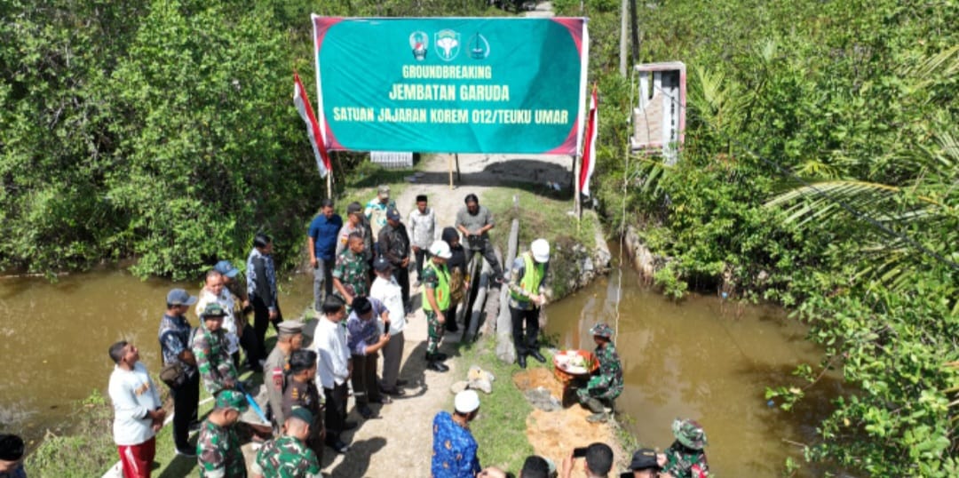 Percepatan Pembangunan, Kodim Aceh Selatan Bangun Jembatan Aramco di Tiga Titik, Program Berlanjut