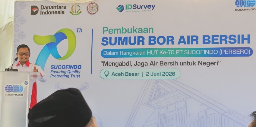 ABPEDNAS dan SUCOFINDO Hadirkan Akses Air Bersih bagi Masyarakat Gampong di Aceh Besar