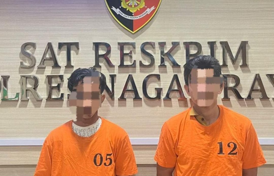 Hasil Jarahan Sembunyikan di Semak-semak, 2 Pencuri Sawit Mendekam di Tahanan Polres Nagan Raya